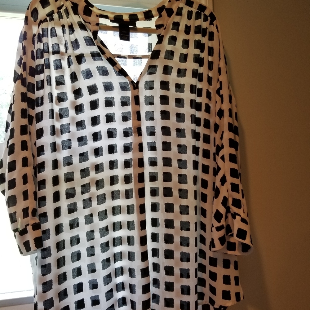 Lane Bryant tunic blouse